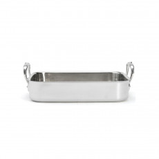 de Buyer Affinity Roasting Pan 35 x 25 x 7 cm - Stainless Steel Multilayer Material