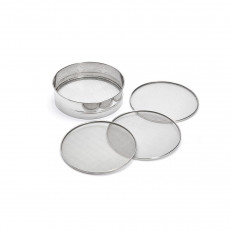 de Buyer flour sieve 20 cm with four sieve inserts - stainless steel