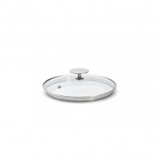 de Buyer Alchimy glass lid 18 cm - stainless steel knob