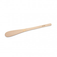 de Buyer B Bois Spatula 40 cm with rounded edge - beech wood with beeswax finish