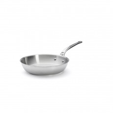 de Buyer Milady Pan 24 cm - Stainless Steel with Encapsulated Base
