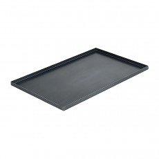 de Buyer baking sheet 53x32.5 cm with straight edges - black steel