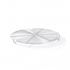de Buyer round grate 28 cm with feet - stainless steel
