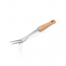 de Buyer B Bois meat fork - stainless steel with wooden handle