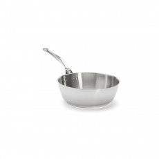 de Buyer Milady Sauteuse conical 24 cm / 3.0 L - stainless steel with encapsulated bottom