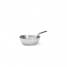 de Buyer Affinity Conical Saute Pan 20 cm / 1.7 L - Stainless Steel Multi-layer Material