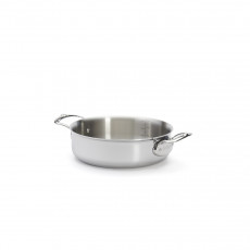 de Buyer Affinity Roasting Pot low 20 cm / 1.7 L - Stainless Steel Multilayer Material