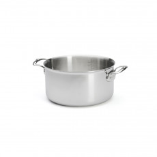 de Buyer Affinity Roasting Pot 28 cm / 9.2 L - Stainless Steel Multilayer Material