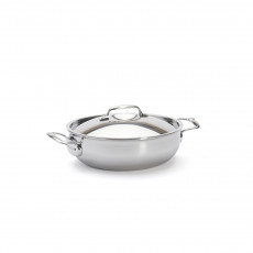de Buyer Affinity Conical / Low Casserole 28 cm / 4.9 L - Stainless Steel Multilayer Material