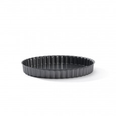 de Buyer tart pan 20 cm with removable bottom - steel with non-stick coating