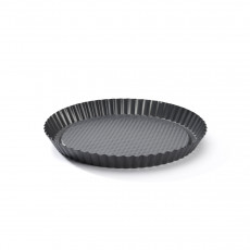 de Buyer fruit tart pan 28 cm - steel with non-stick coating