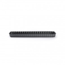 de Buyer rectangular tart pan 35.6 x 10.2 cm - steel with non-stick coating