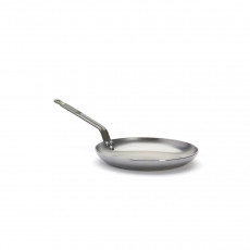de Buyer Mineral B Omelette pan 28 cm - iron with beeswax coating - strip steel handle