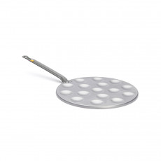 de Buyer Mineral B Poffertjes pan 27 cm - Iron with beeswax coating - Band steel handle