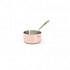 de Buyer Inocuivre Saucepan 14 cm / 1.0 L - Copper with Brass Handle