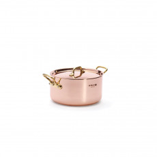 de Buyer Inocuivre Braising Pot 20 cm / 3.5 L - Copper with Brass Handles