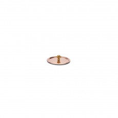 de Buyer copper lid 9 cm with brass handle