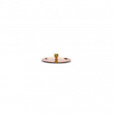 de Buyer copper lid 12 cm with brass handle