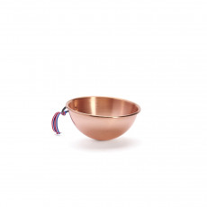 de Buyer Whisking Bowl 20 cm - Copper with Cast Iron Handle