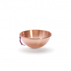 de Buyer Whisking Bowl 26 cm - Copper with Cast Iron Handle