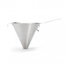 de Buyer pointed sieve 23 cm with perforation of 1.5 mm - stainless steel