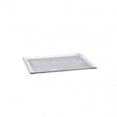 de Buyer baking sheet 40x30 cm perforated / with slanted edges - aluminum