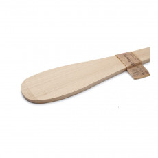 de Buyer B Bois Spatula 35 cm with rounded edge - beech wood with beeswax finish