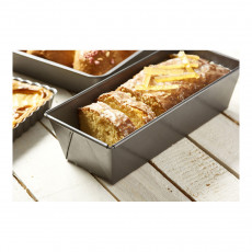 de Buyer rectangular cake pan 25 x 10.8 cm - steel with non-stick coating