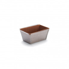 de Buyer Air-System Cake Pan 15x8.6 cm with Baking Separation Film - Perforated Stainless Steel