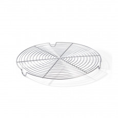 de Buyer round grate 28 cm with feet - stainless steel