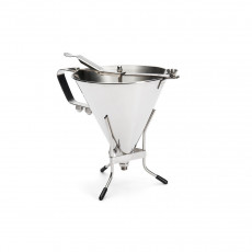 de Buyer KWIK PRO Fondant Funnel 1.9 L with Stand - Stainless Steel