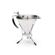 de Buyer KWIK PRO Fondant Funnel 1.5 L with Stand - Stainless Steel