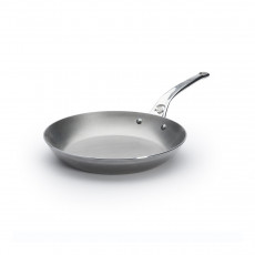 de Buyer Mineral B PRO Pan 28 cm - Iron with Beeswax Coating - Stainless Steel Cast Handle