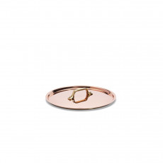 de Buyer Copper Lid 18 cm with Brass Handle
