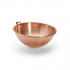 de Buyer Whisking Bowl 32 cm - Copper with Cast Iron Handle