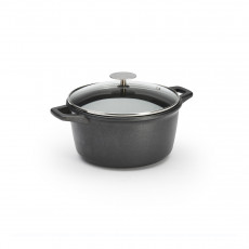 de Buyer Choc Extreme Roasting Pot 20 cm / 2.8 L with Non-Stick Coating - Cast Aluminum