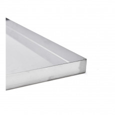 de Buyer sheet pan 60x40 cm with straight edges - stainless steel