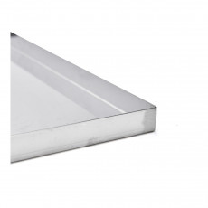 de Buyer sheet pan 60x40 cm with straight edges - stainless steel