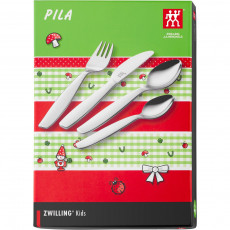 Zwilling Pila children's cutlery set, 4-piece — stainless steel