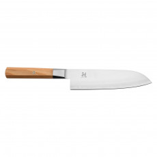 Miyabi 4000 FC Koya Santokumesser 18 cm - achteckiger Griff aus Pakkaholz - FC61 - Beige