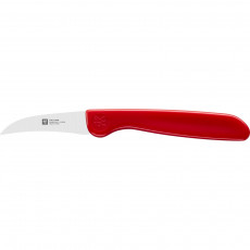 Zwilling TWIN Grip Peeling Knife 5 cm Red - Stainless Steel