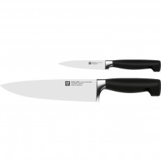 Zwilling ****VIER STERNE paring/boning knife 10 cm & chef's knife 20 cm knife set 2-piece
