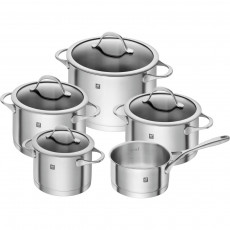 Zwilling Essence Cookware Set 5-pc. 18/10 Stainless Steel