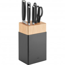 Zwilling All*Star knife block set 7-piece black - wood