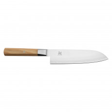 Miyabi 4000 FC Koya Santokumesser 18 cm - achteckiger Griff aus Pakkaholz - FC61 - Beige