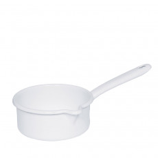 Riess Classic White Steel Casserole 14 cm / 0.75 L - Enamel