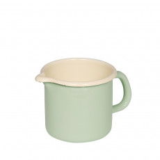 Riess Classic Colorful Pastel Enamel Saucepan 10 cm / 0.75 L Nile Green