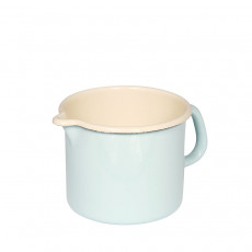 Riess Classic Colorful Pastel Enamel Saucepan 14 cm / 1.7 L turquoise