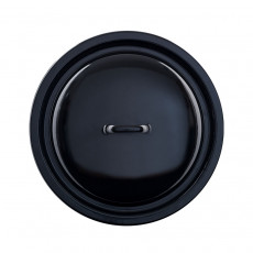 Riess Classic Black Enamel Lid for Schnitzel Pan 34 cm - Enamel