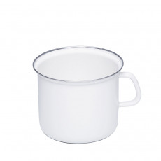 Riess Classic White High Pot 16 cm / 2 L - Enamel